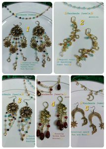 ✨️Fantasy Golden Era Bohemian Princess Earrings✨️