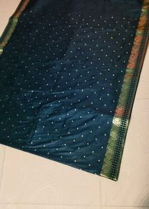 Multi Colour Pure Silk Saree