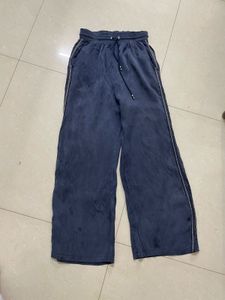 Navy Wide Leg linen  Pants
