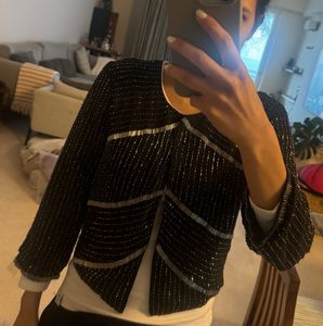 Sparkling Black Party Jacket