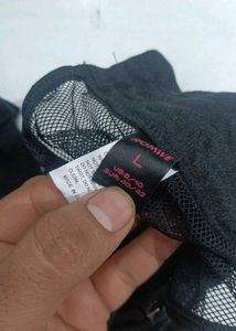 Romwe Black Corset Style Crop Top