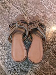 Faux Leather Tan Heels 👠