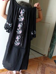 Floral Embroidered Dress