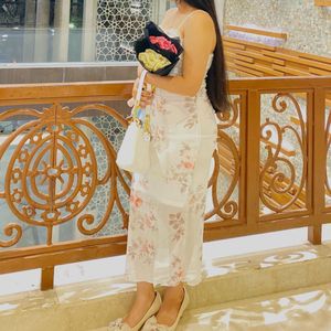 Floral Print Maxi Dress