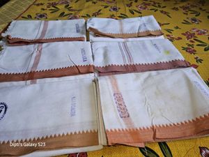White Pure Cotton Gamchhas (Towel)