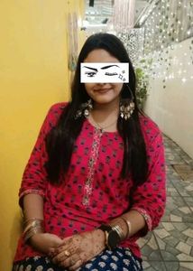 Pink Printed Short Kurta