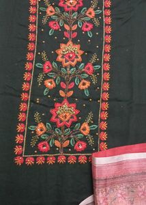 Elegant Embroidered Kurti with Dupatta