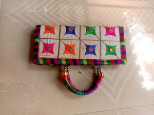 Multicolored Hand Purse
