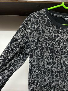 Cool Graphic Print Sweater 🖤🖤