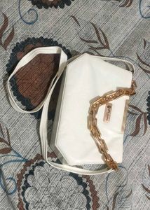 White Sling Bag