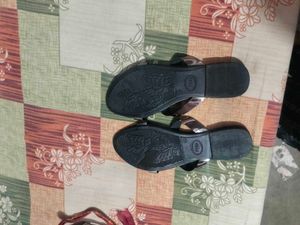 Black Criss-Cross Sandals