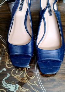 Van Heusen Blue Slingback Heels