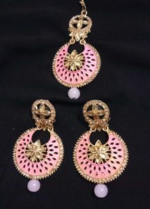 Maangtika And Earrings