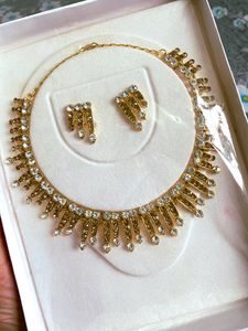 Golden Colour Jewellery Set