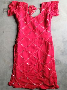 Mirror Work Kurti