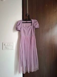 Lavender aesthetic dress