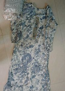 Beautiful kurti set .... bottom,kurti and duppata.