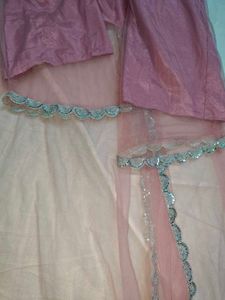 Pink Lehenga Top