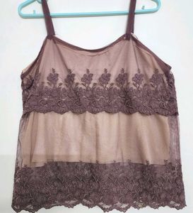 Lace Detail Tank Top