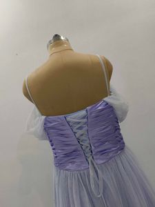 Elegant Lavender Gown