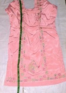 Silky Suit Full Dupatte