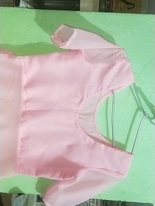 Simple Chiffon Anrkali
