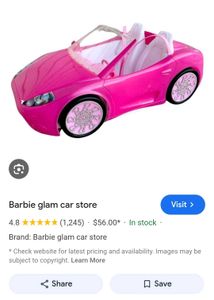 Barbie Car Orginal Price 1400