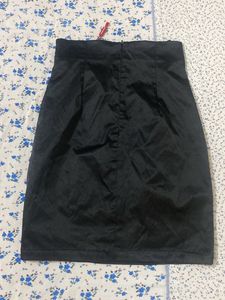 Satin Mini Skirt