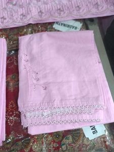 Pretty Pink Dress Material