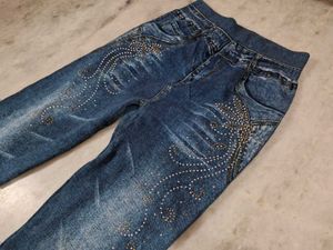 Stones Skinny Jeans For Girls