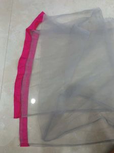 Pink Embroidered Lengha