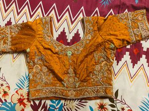 Coral Lehenga Set
