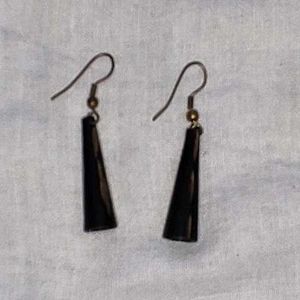 Black Dangle Earrings