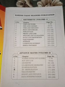 Class notes Of Maths By Rakesh Yadav Sir
