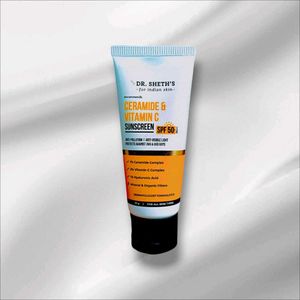 Dr. Sheth’s Ceramide & Vitamin C Sunscreen SPF 50