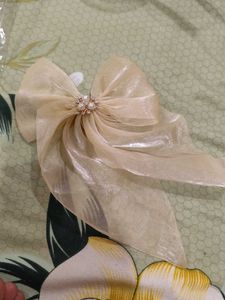 Combo - 9 Organza Bow Clips