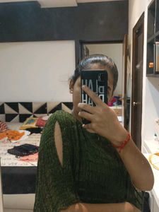 Olive Green Knit Set