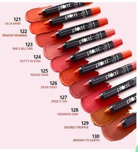 Plum Twist &amp; Go Matte Lipstick Combo of 6 Crayon