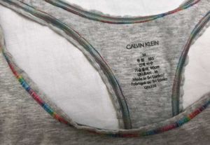 Calvin Klein Gray Sports Bra