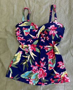 Floral Strapy Padded Top Bust 36-38