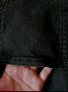 Black Wide Leg Trousers