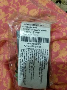 Branded Ring Set New✨