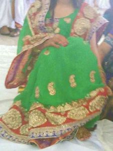 Gorgeous Green Saree