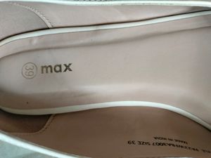 Max Cream Ballerinas (38.5/39 Size)