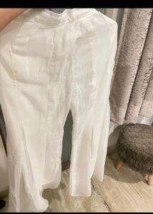 White Sharara Suit Set