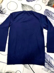 Navy Blue Graphic Print T-Shirt