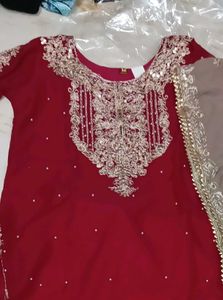 Elegant Embroidered Salwar Suit