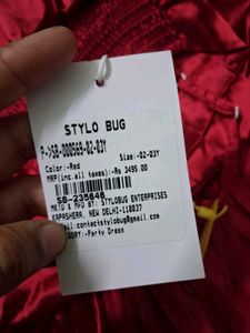 Red Girls&#39; Dress Stylobug Brand