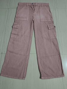 Pink Cargo Pants