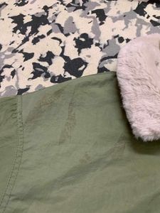 ZARA Olive Green Bomber Jacket